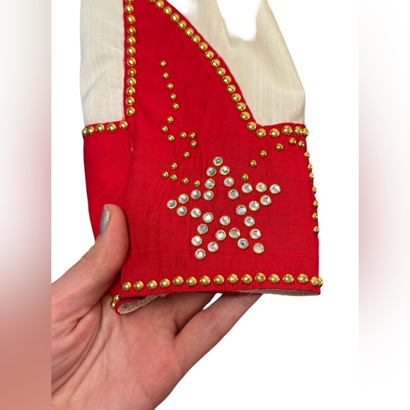 Kippy’s Coronado Swarovski Crystal Embroidered Western Style Riding Shirt - Picture 9 of 11